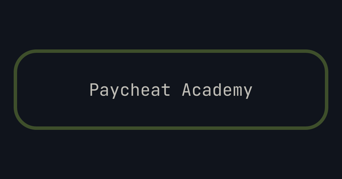 Game Hacking & Reverse Engineering - Paycheat Academy